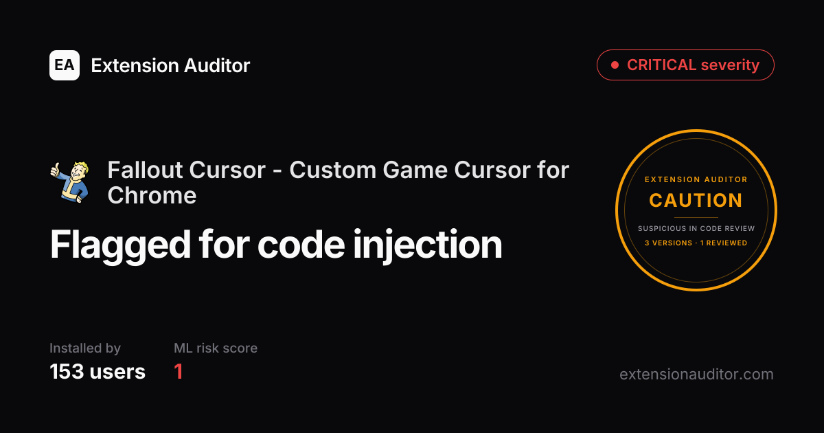 Fallout Cursor - Custom Game Cursor f... - Security Analysis